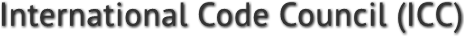 International Code Council (ICC) International Code Council (ICC)